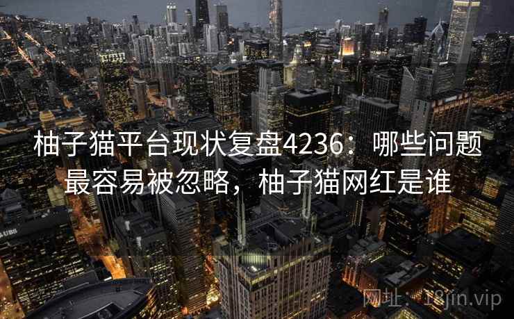 柚子猫平台现状复盘4236：哪些问题最容易被忽略，柚子猫网红是谁