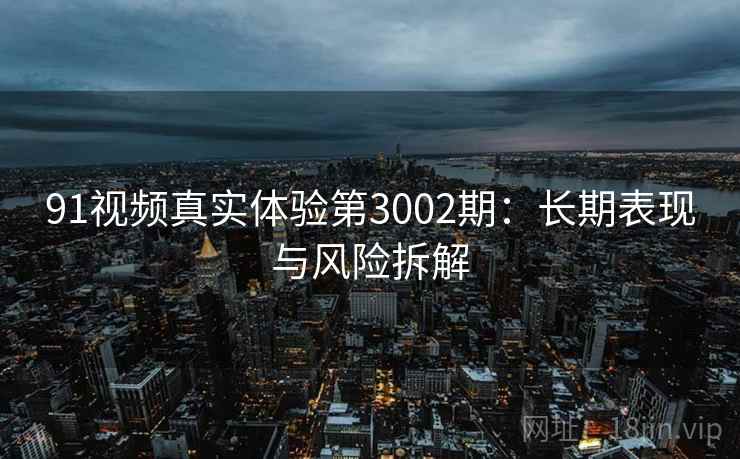 91视频真实体验第3002期：长期表现与风险拆解